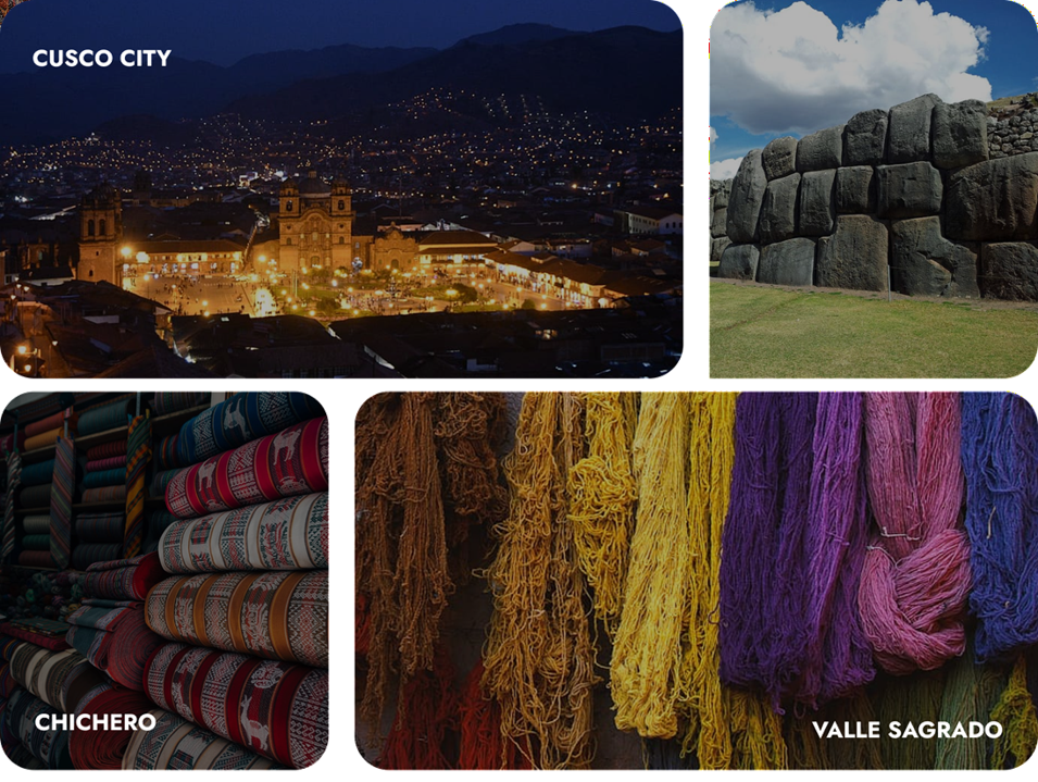 Nuestros Destinos - Cusco City, Chinchero, Valle Sagrado